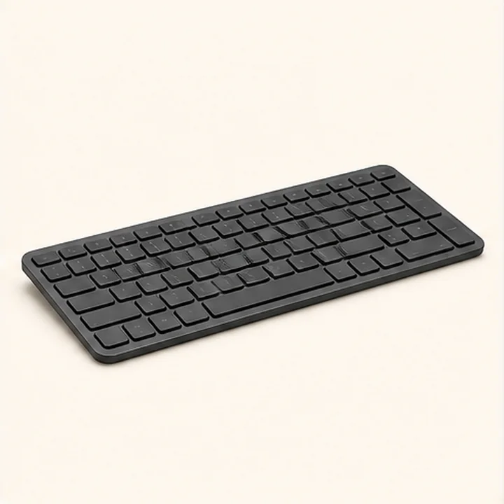 Representative image of low-profile wireless keyboard